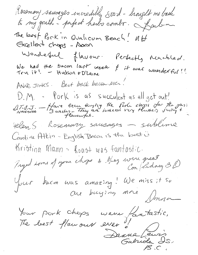 Scan of ustomer reviews